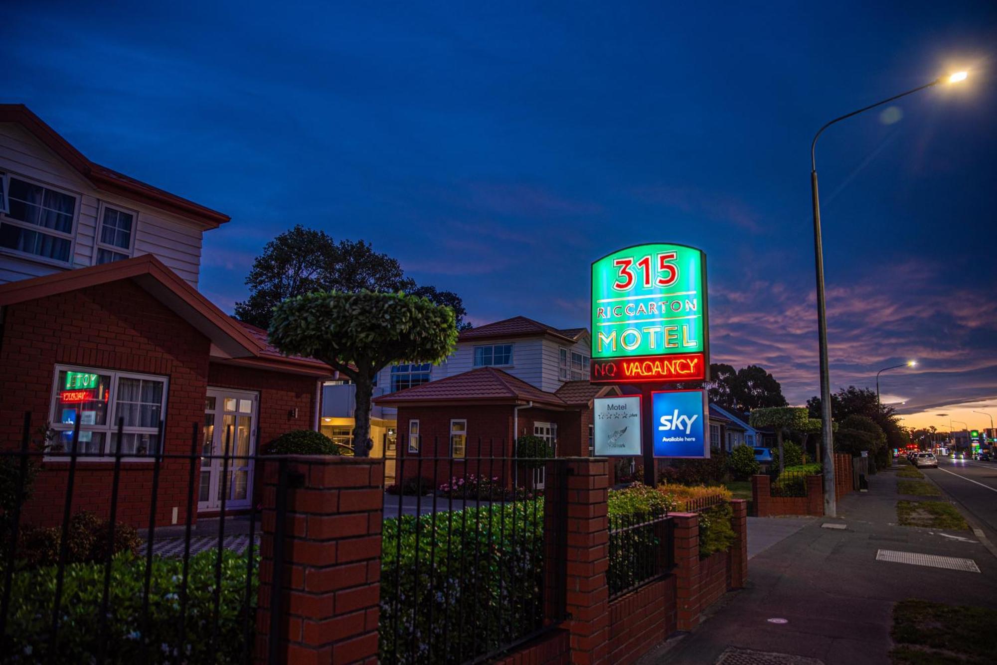 315 Motel Riccarton Christchurch Exterior foto